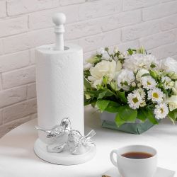 Держатель для полотенец Терра Митресс Айс Античное серебро