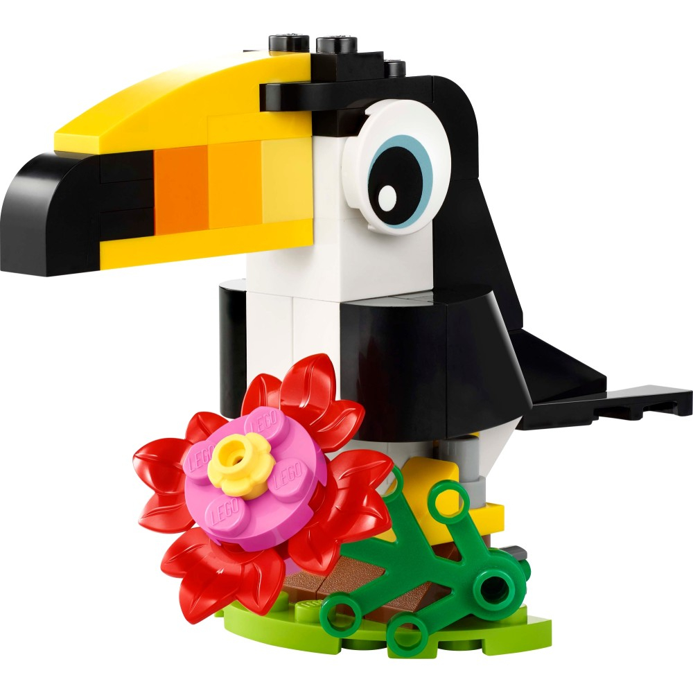 Конструктор LEGO Creator 30688 Тропический тукан 3 в 1 арт. 30688 59 дет — фото 1