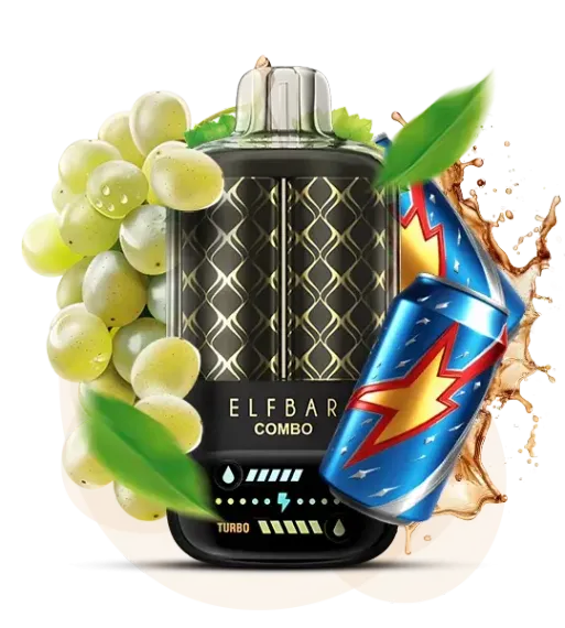 Elf Bar COMBO 25000 - Grape Mary Drink (5% nic)
