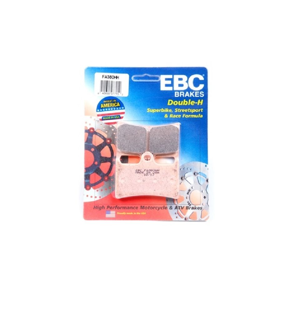 Тормозные колодки EBC FA380HH Metal перед YAM R1/R3/MT10/NIKEN/1200 Tenere