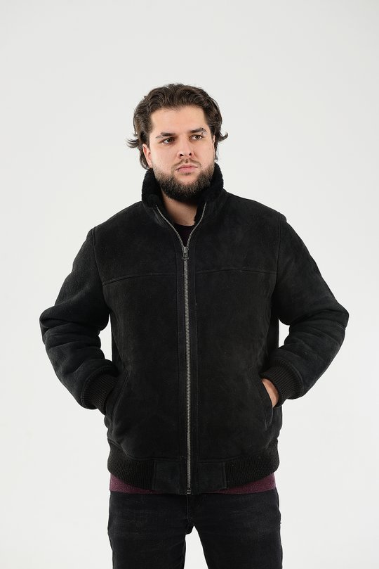 Мужская дубленка Родион, вельветовая