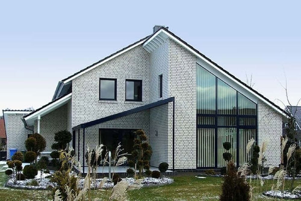 Roben - Montblanc, perlweiss, NF14, 240x14x71, рельефная - Клинкерная плитка для фасада и внутренней отделки