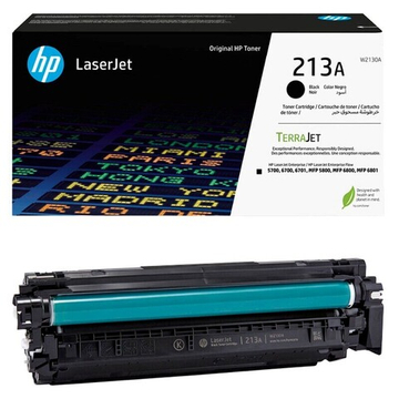 Картридж HP W2130A (213A) для Color LaserJet Enterprise 5700/6700, Enterprise Flow MFP 5800zf/6800 черный