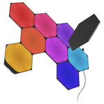 Умная светодиодная панель Nanoleaf Shapes Limited Edition Ultra Black Hexagons Starter Kit (комплект — 9 шт.)
