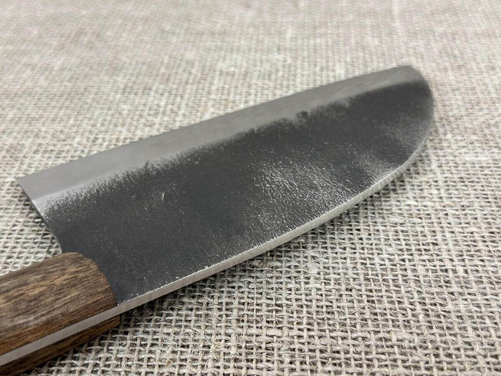 Сербский нож для мяса, сталь 65Г, рукоять Орех