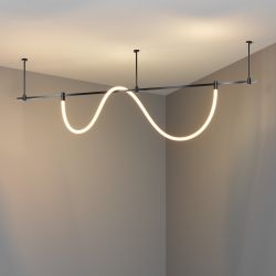 Трековый однофазный магнитный светодиодный светильник Maytoni Flarity   TR154-1-27W3K-B