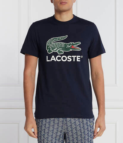 Футболка Lacoste - темно-синий(TH1285)