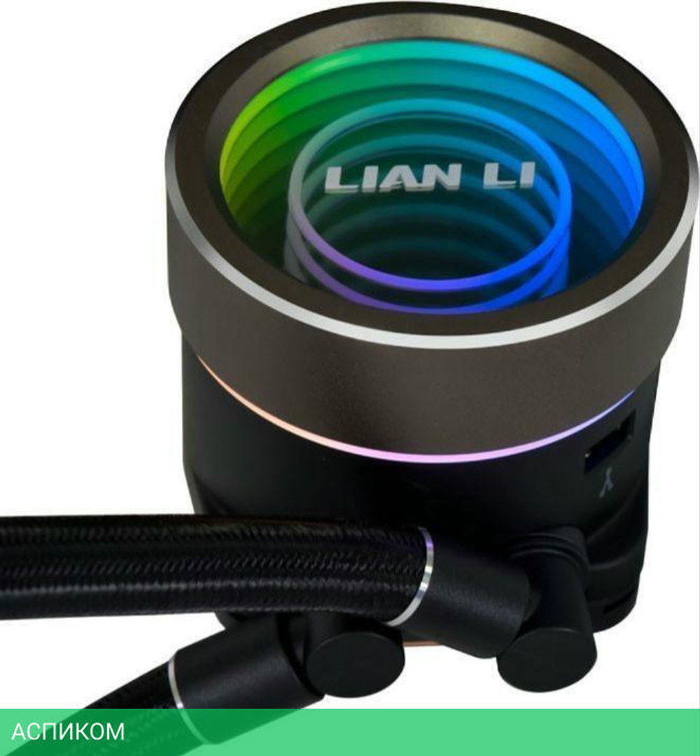 Кулер для процессора Lian Li Galahad II Trinity 360 SL-Infinity черный (G89.GA2T36INB.00)