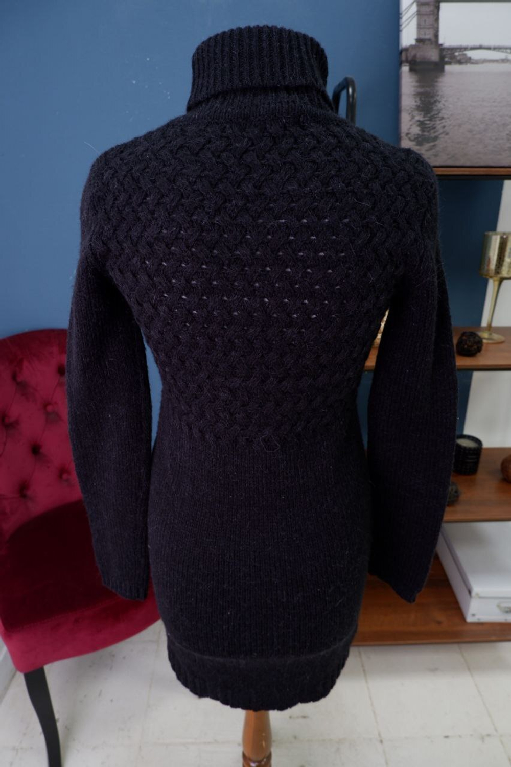 Платье Mango теплое 44 размер