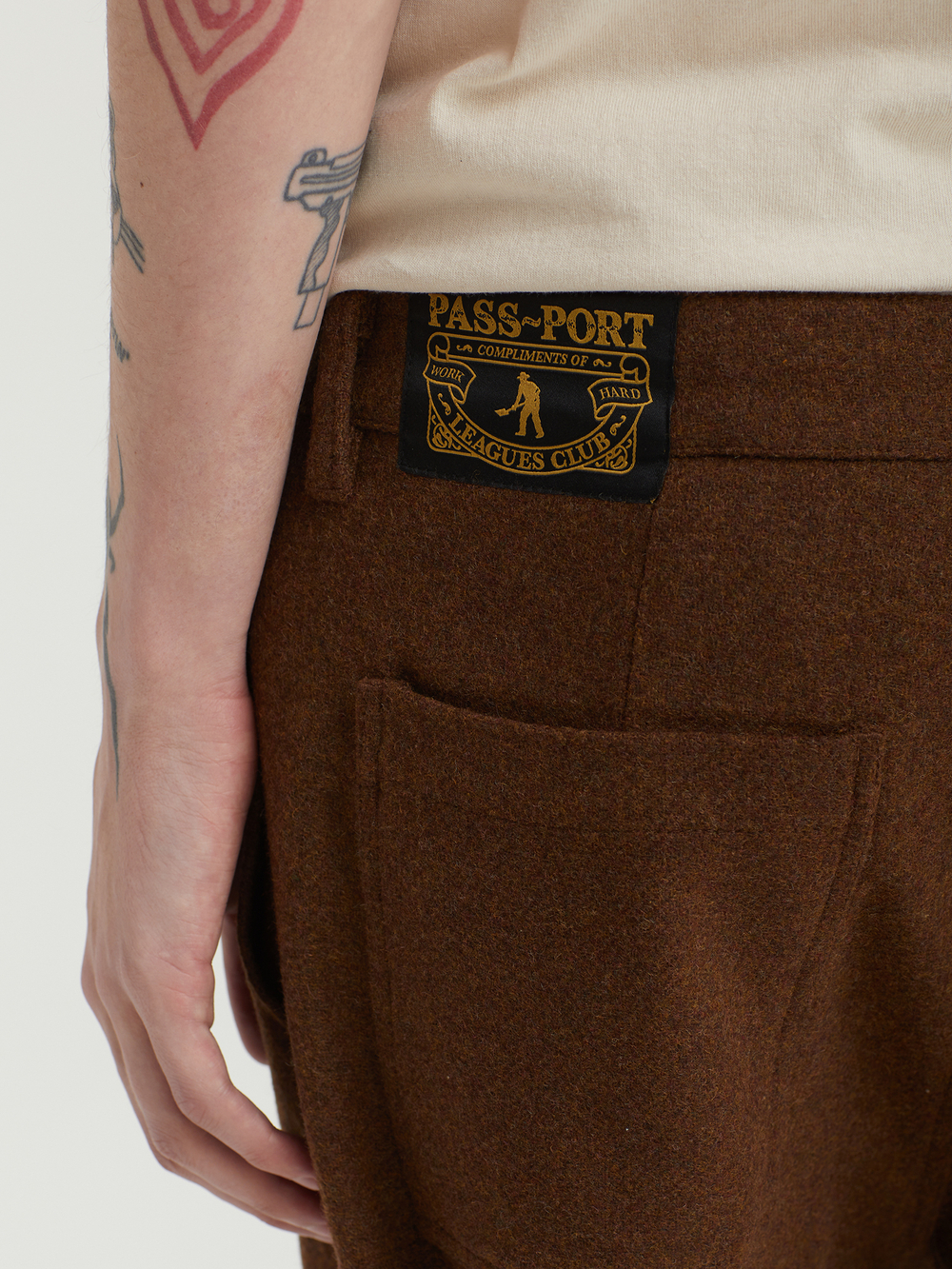 Мужские Брюки Woolen Leagues Club