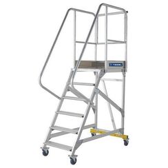 Вышка - стремянка разборная на колесах (300кг+150кг) MEGAL ВС3-4.5