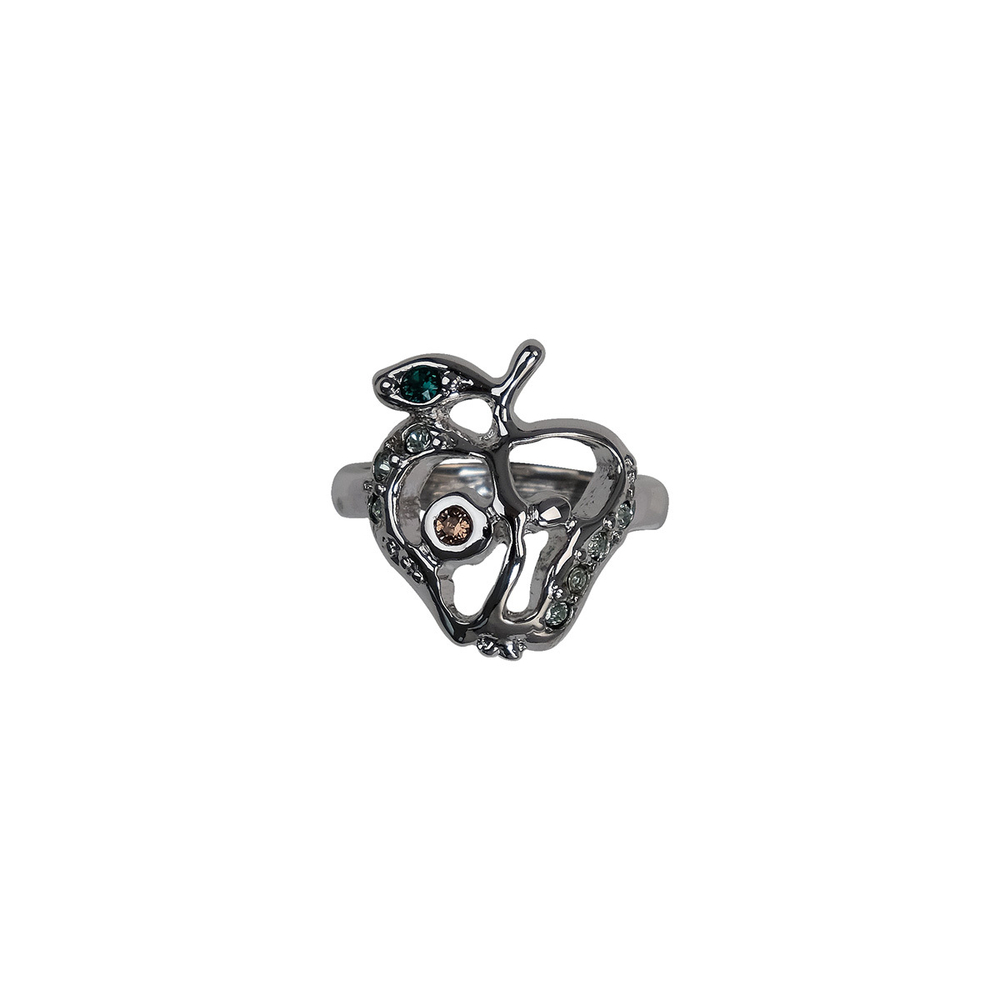 "Гуава" кольцо в родиевом покрытии из коллекции "Плод страсти" от Jenavi