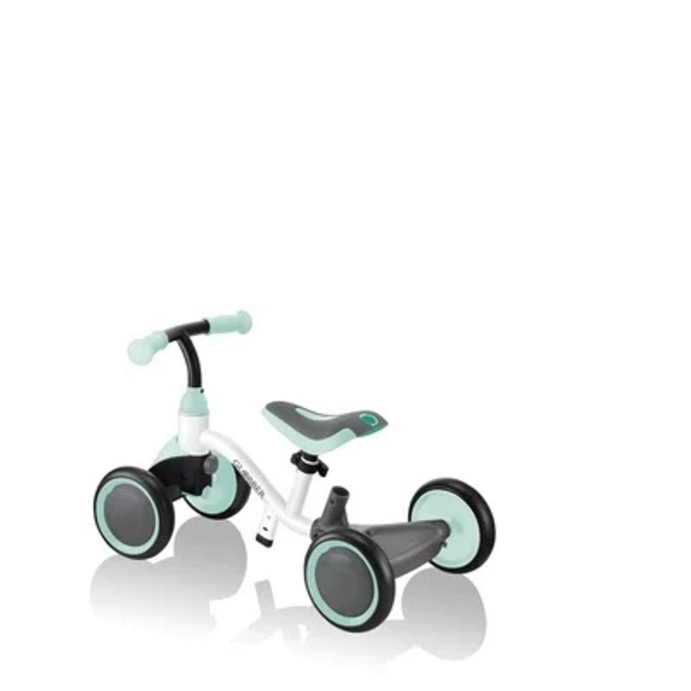 Беговел-каталка Globber Learning Bike 3 в 1 White-Mint