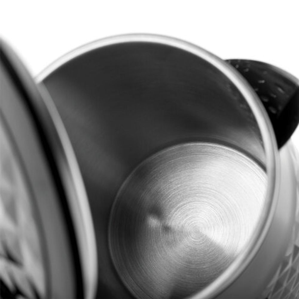 Чайник с двойными стенками BRAYER BR1043BK, 1,5 л, 2200 Вт, закрытый нагревательный элемент, черный