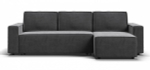 Диван Угловой Норд (Велюр Монолит серый)