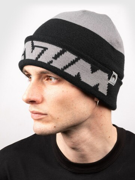 Шапка бини Venum Connect Чёрный/Серый