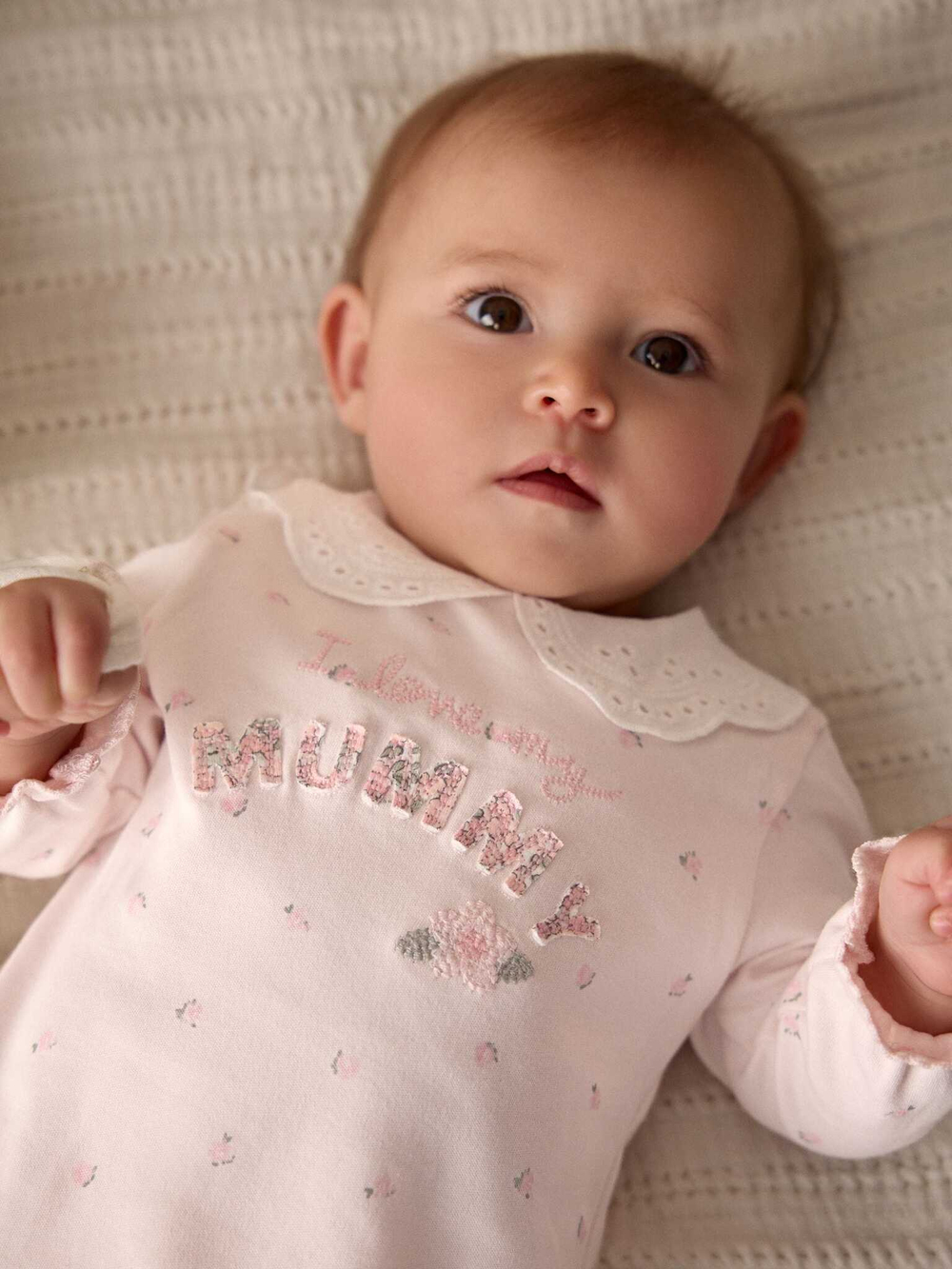 Комбинезон / Cлип для малышей Next E18-359, Светло-розовый