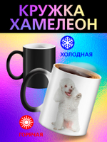 Кружка хамелеон "Пекинес"