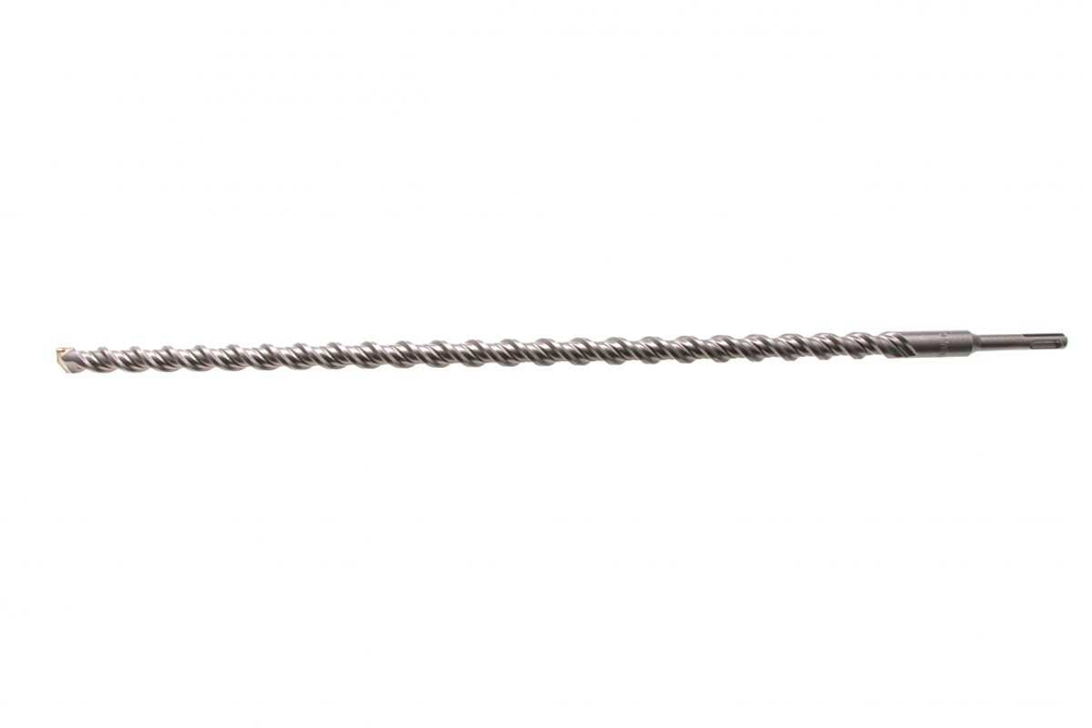 Бур по бетону, двойная спираль, Cobalt W-tip, 18x600 мм, SDS PLUS, серый
