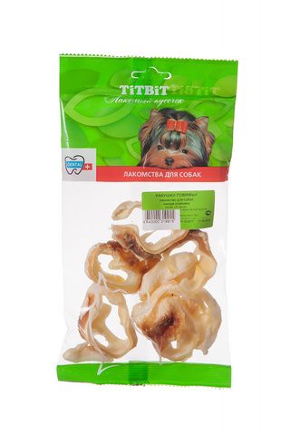 Titbit ракушки говяжьи - мягкая упаковка
