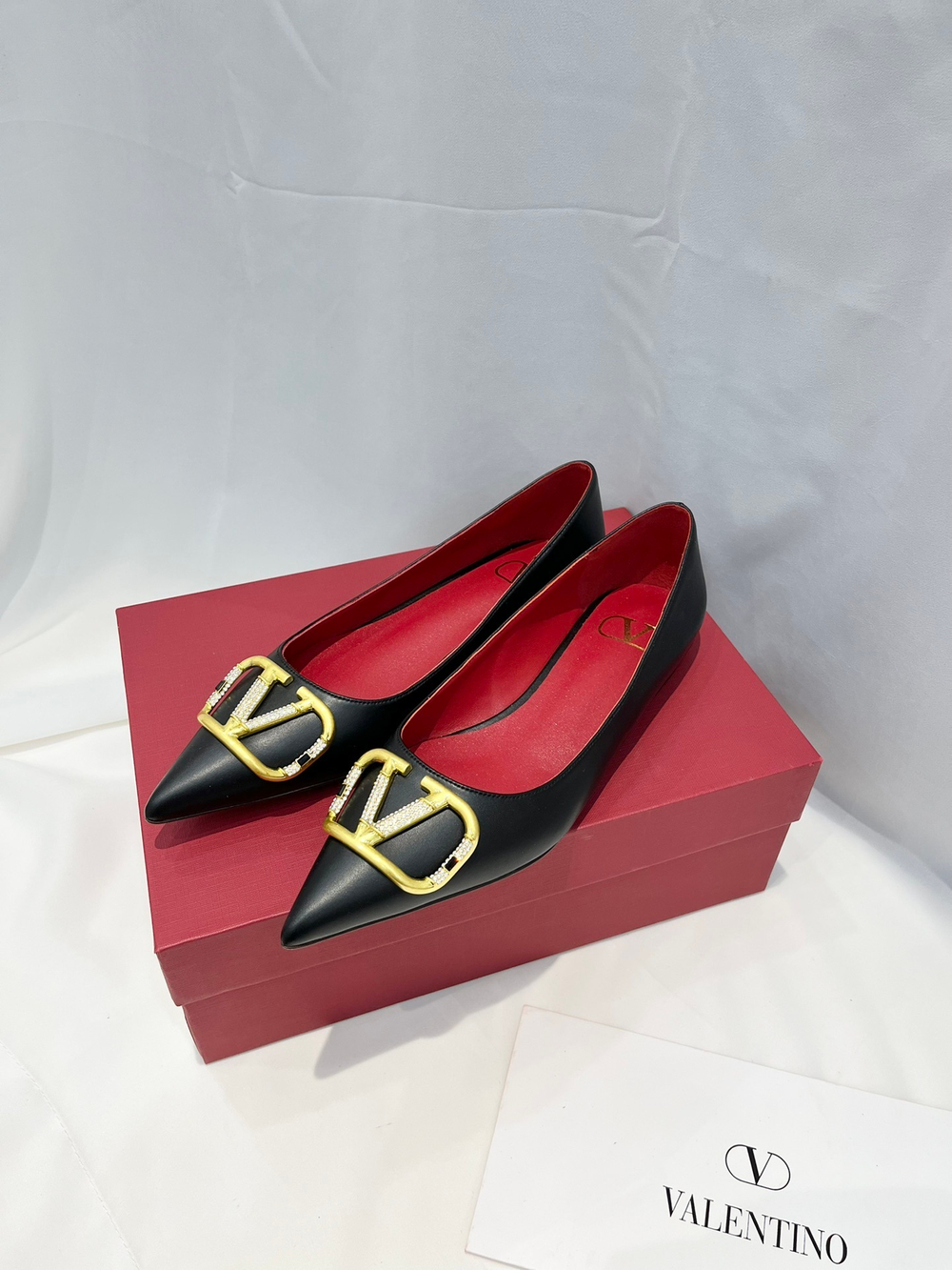 Valentino Vlogo Ballet Flat