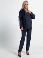 Костюм брючный Стилизация (темно-синий) К15331-4М LT Collection