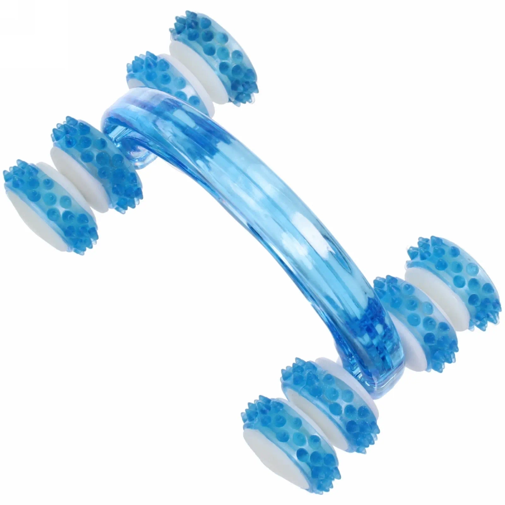 Массажер для тела роликовый «Дуга - Indigo» 13*9*7 см, голубой