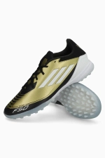 Сороконожки adidas F50 League Messi TF - золотой