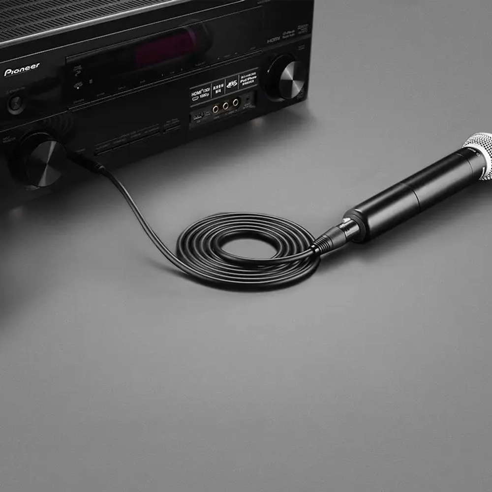 Кабель Audio 6.35mm - XLR, 2m. UGREEN 20719