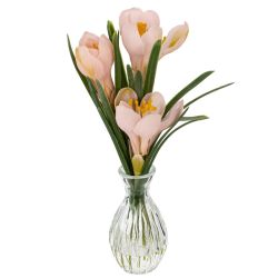 GAEM Цветочная композиция "Крокусы", L12 W12 H28 см