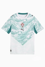 Футболка Puma Portugal 2026 Away Junior - бирюзовый