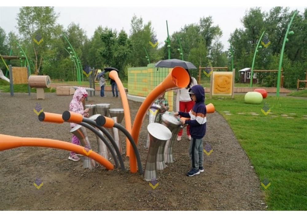 Музыкальная клумба