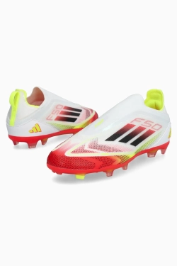 Бутсы adidas F50 Elite LL FG Junior - белый