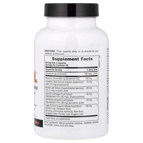 NaturesPlus, Keto Living™, Sugar Control®, 90 капсул