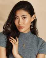 Колье ORI TAO, Venin, со змеей и перламутром, OT24.2-15-31783 (золотистый)