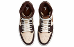 Кроссовки Jordan Air Jordan 1 Mid Se "Cream Dark Chocolate" (Женская размерная сетка)
