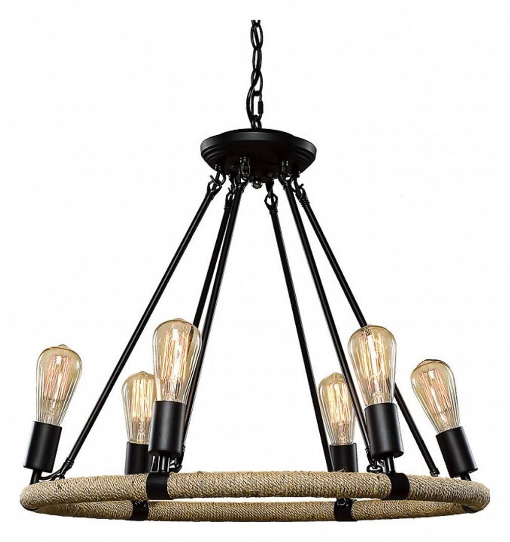 Подвесная люстра Loft it Rope Filament LOFT1861/6