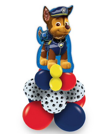 Стойка из шаров "Щенок Чейз"