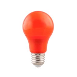 Лампочка светодиодная ЭРА STD ERARL50-E27 E27 / Е27 3Вт груша красный для белт-лайт | Лампы светодиодные Белт-Лайт