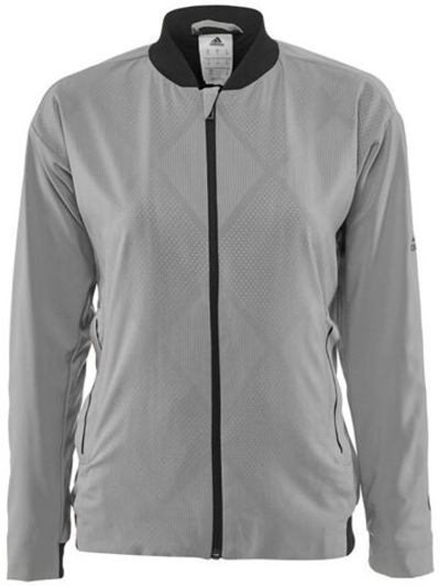 Женская Кофта теннисная Adidas Barricade Jacket Women - grey
