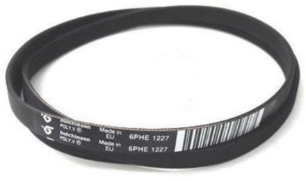 Ремень 1227 H6 EPH Hutchinson для стиральной машины 1167мм черный, белая надпись, в/з 480111101709