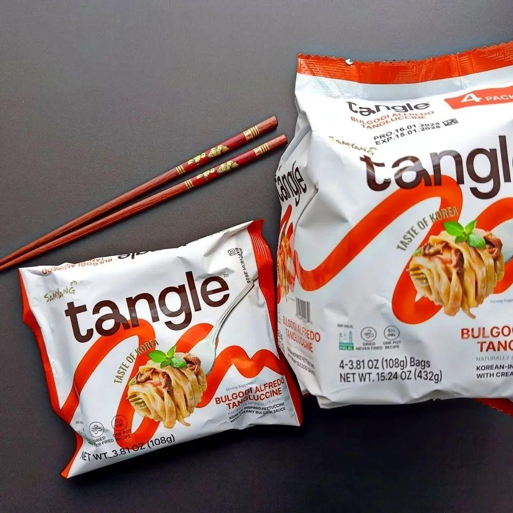 Лапша быстрого приготовления Samyang Tangle Bulgogi Alfredo 108 г