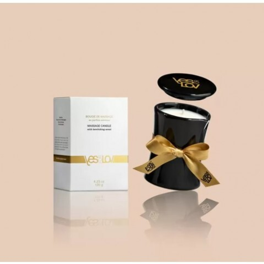Свеча массажная YESforLOV с чарующим ароматом, 120 гр