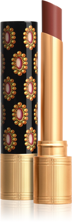 Gucci Gucci Beauty Rouge de Beaute Brillant - Увлажняющая помада оттенок 204 Peggy Taupe, 1 g