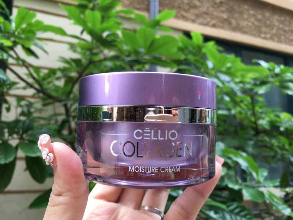 Cellio. Увлажняющий антивозрастной крем для лица Collagen Cream