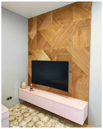 Рифленые стеновые панели из Сосны