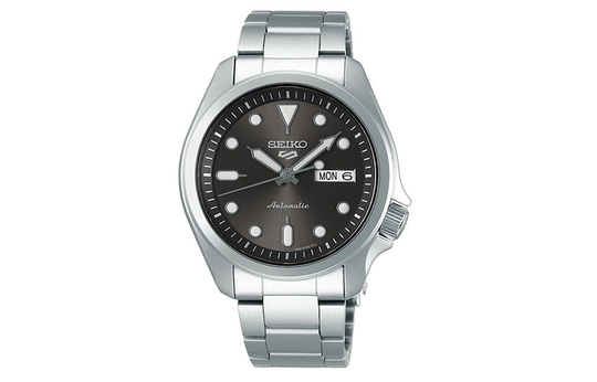 SEIKO Automatic Mechanical Movement Stainless Steel Strap Watch Men"s Watches Black Dial SRPE51K1