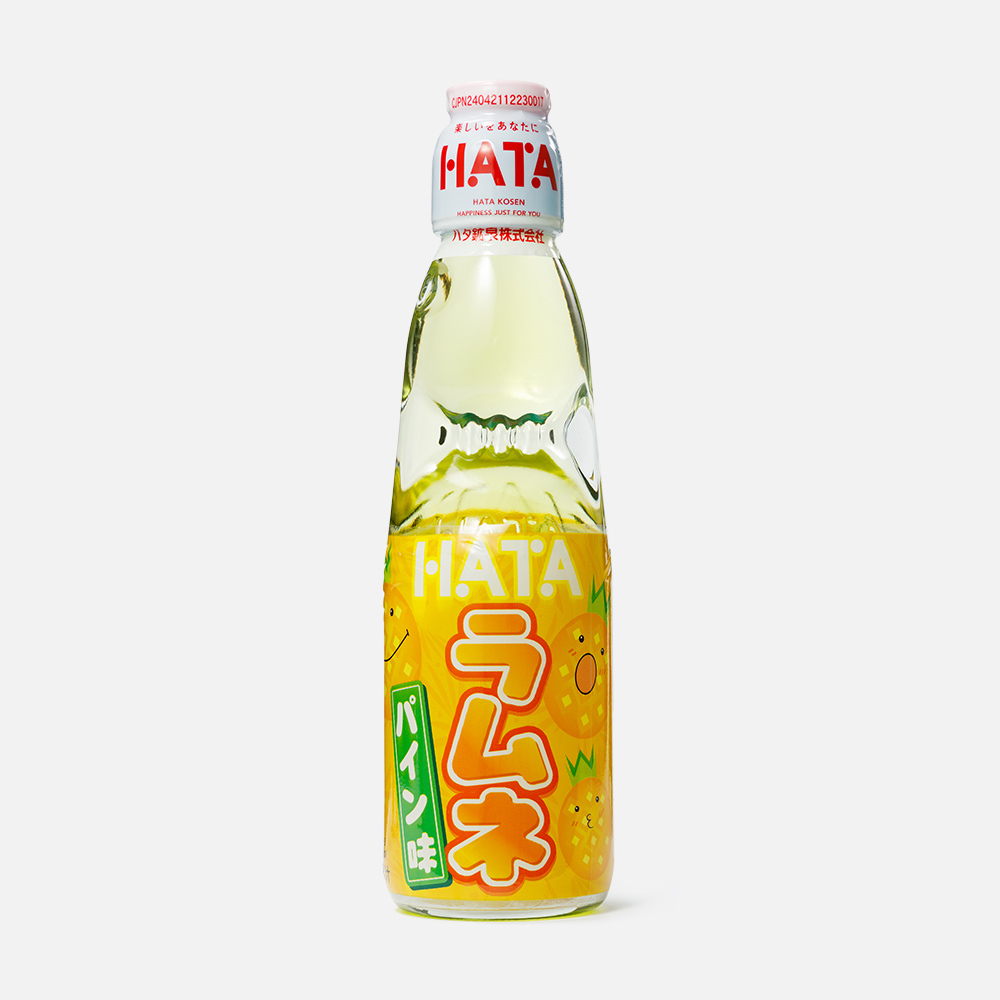 Напиток Hata Ramune газированный, со вкусом ананаса, 200 мл