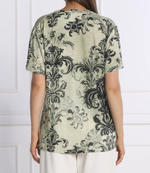 футболка tabiano 2 Pinko - зеленый(1G1808 A01T)