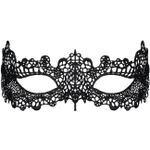 Ажурная маска на глаза , OS черная (Цвет: черный)